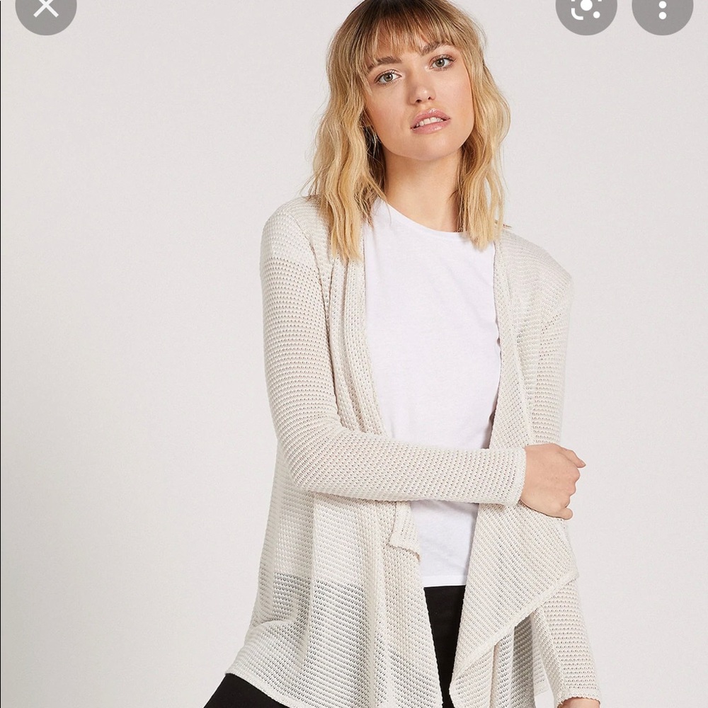 Volcom Go Go Go Wrap Cardigan Sweater